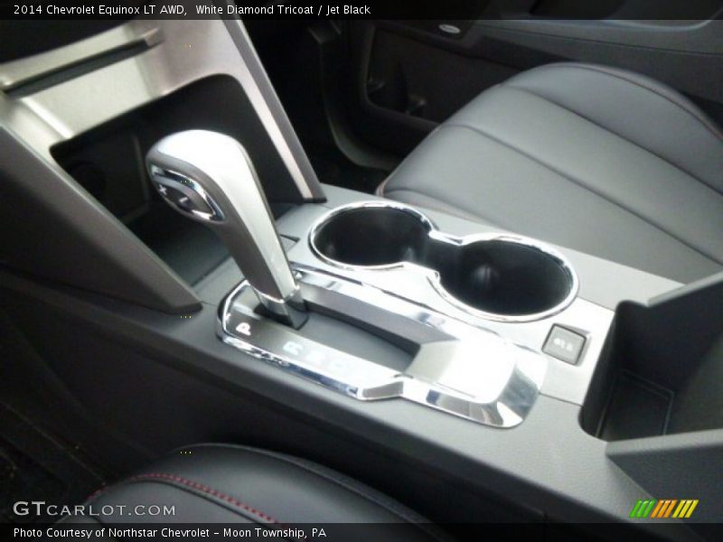 White Diamond Tricoat / Jet Black 2014 Chevrolet Equinox LT AWD