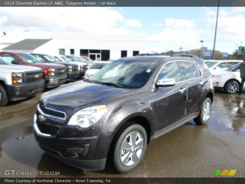 Tungsten Metallic / Jet Black 2014 Chevrolet Equinox LT AWD