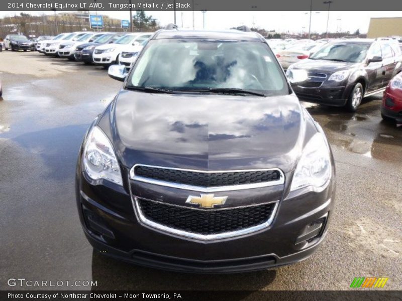 Tungsten Metallic / Jet Black 2014 Chevrolet Equinox LT AWD