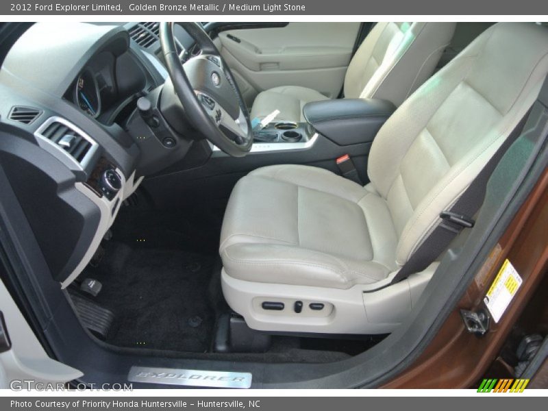 Golden Bronze Metallic / Medium Light Stone 2012 Ford Explorer Limited