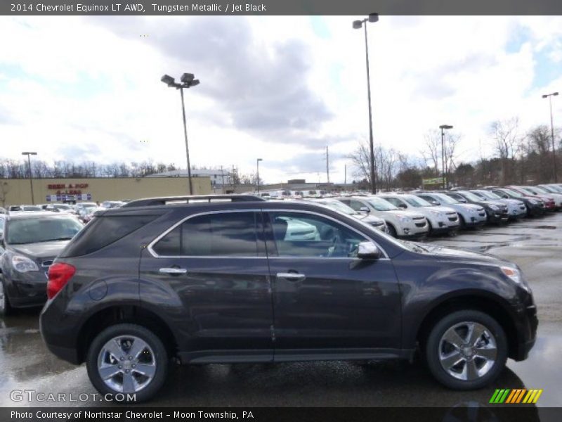 Tungsten Metallic / Jet Black 2014 Chevrolet Equinox LT AWD