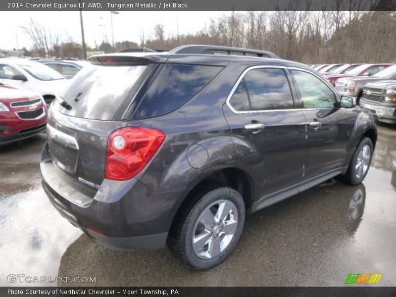 Tungsten Metallic / Jet Black 2014 Chevrolet Equinox LT AWD