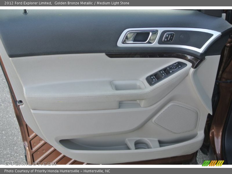 Golden Bronze Metallic / Medium Light Stone 2012 Ford Explorer Limited