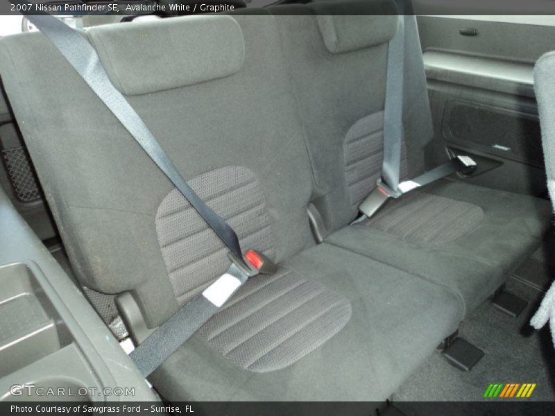 Avalanche White / Graphite 2007 Nissan Pathfinder SE