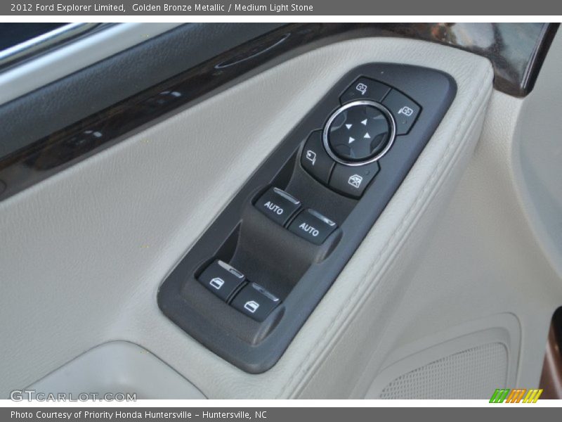 Golden Bronze Metallic / Medium Light Stone 2012 Ford Explorer Limited