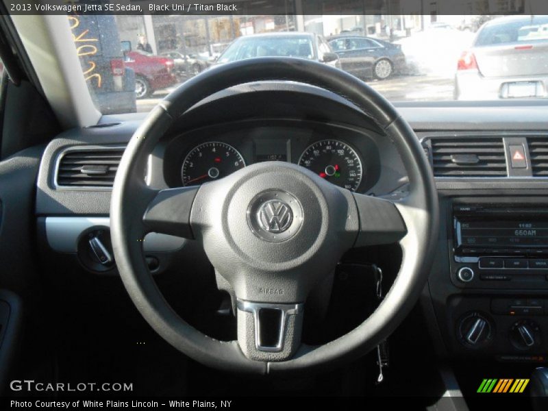 Black Uni / Titan Black 2013 Volkswagen Jetta SE Sedan