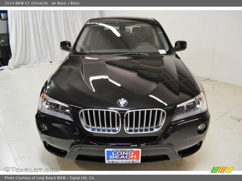 Jet Black / Black 2014 BMW X3 xDrive28i