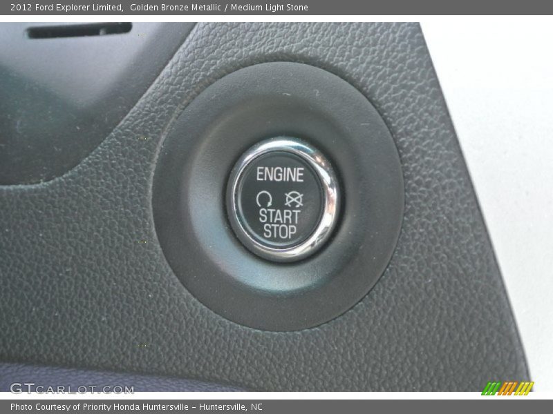 Golden Bronze Metallic / Medium Light Stone 2012 Ford Explorer Limited