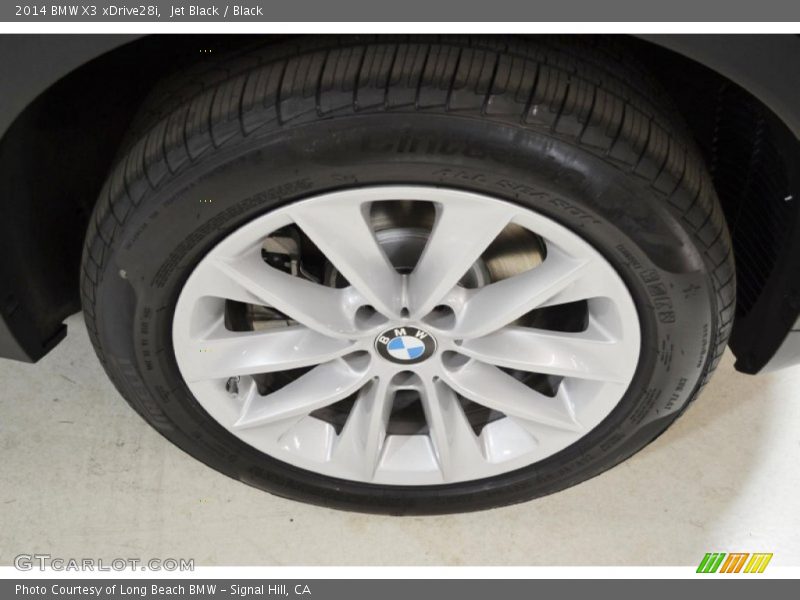 Jet Black / Black 2014 BMW X3 xDrive28i