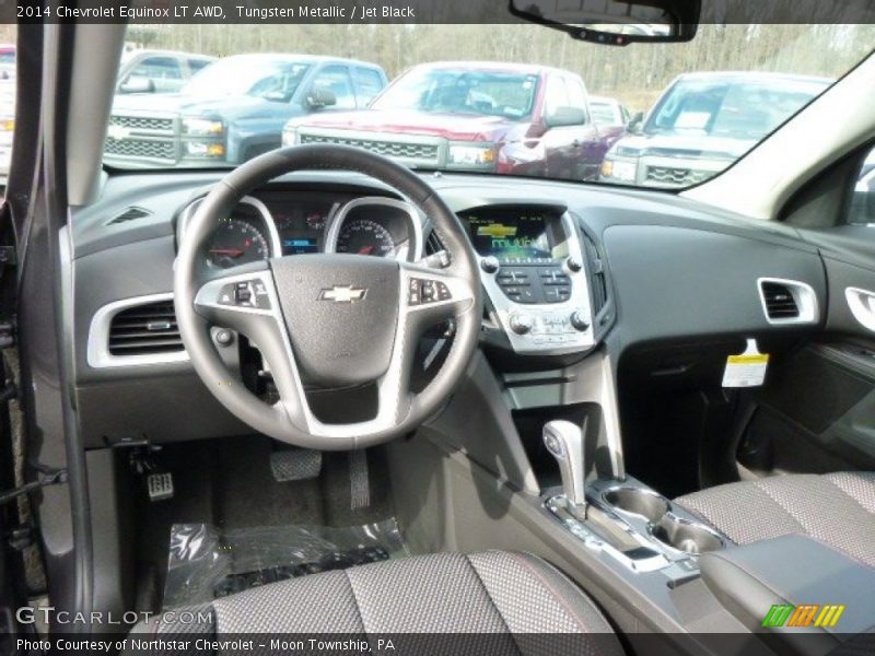 Jet Black Interior - 2014 Equinox LT AWD 
