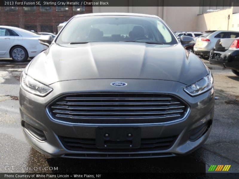 Sterling Gray Metallic / Charcoal Black 2013 Ford Fusion SE
