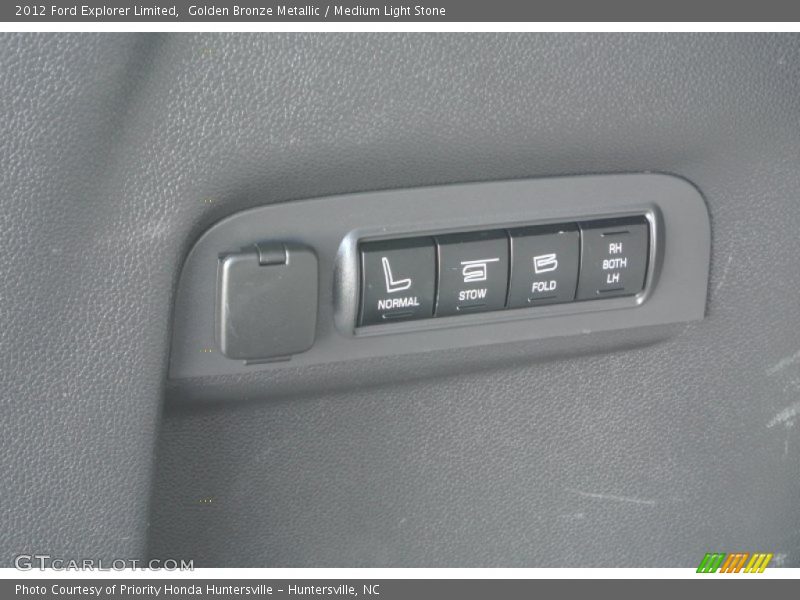 Golden Bronze Metallic / Medium Light Stone 2012 Ford Explorer Limited