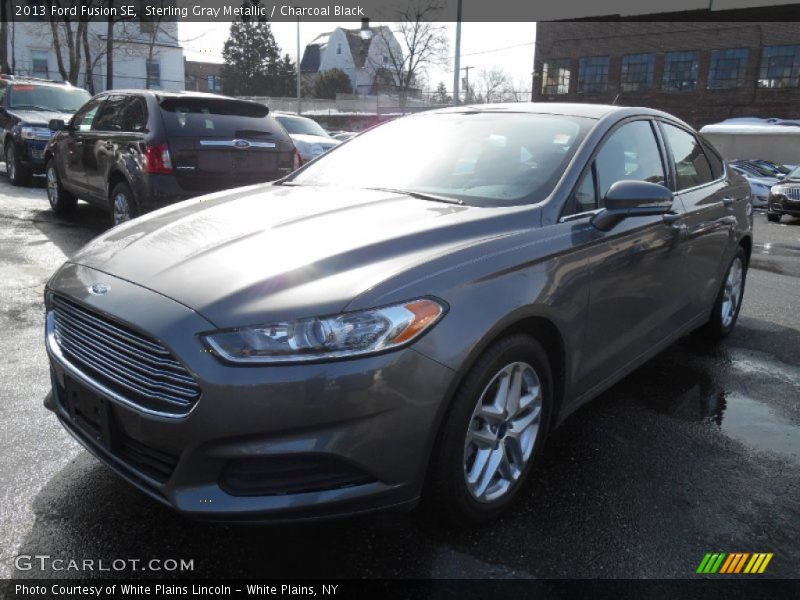 Sterling Gray Metallic / Charcoal Black 2013 Ford Fusion SE