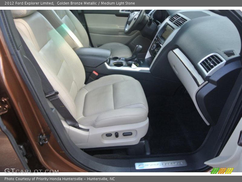 Golden Bronze Metallic / Medium Light Stone 2012 Ford Explorer Limited