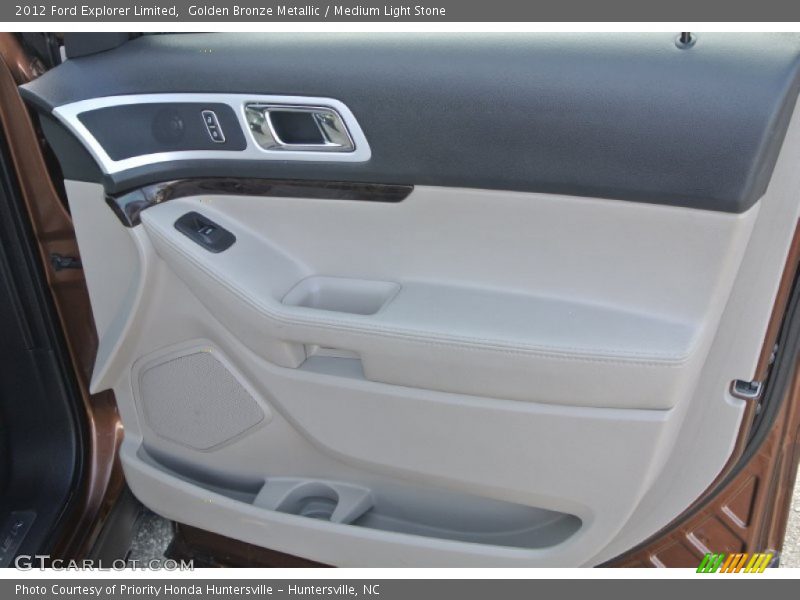 Golden Bronze Metallic / Medium Light Stone 2012 Ford Explorer Limited