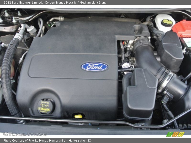 Golden Bronze Metallic / Medium Light Stone 2012 Ford Explorer Limited