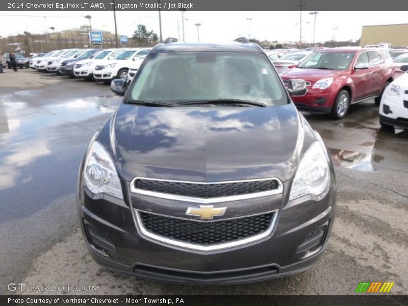 Tungsten Metallic / Jet Black 2014 Chevrolet Equinox LT AWD