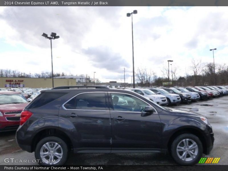 Tungsten Metallic / Jet Black 2014 Chevrolet Equinox LT AWD