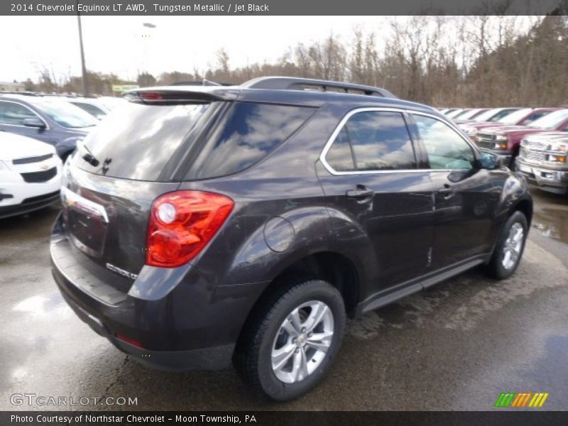 Tungsten Metallic / Jet Black 2014 Chevrolet Equinox LT AWD