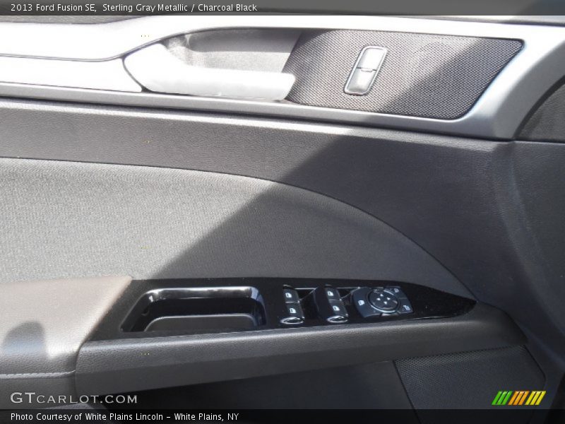 Sterling Gray Metallic / Charcoal Black 2013 Ford Fusion SE