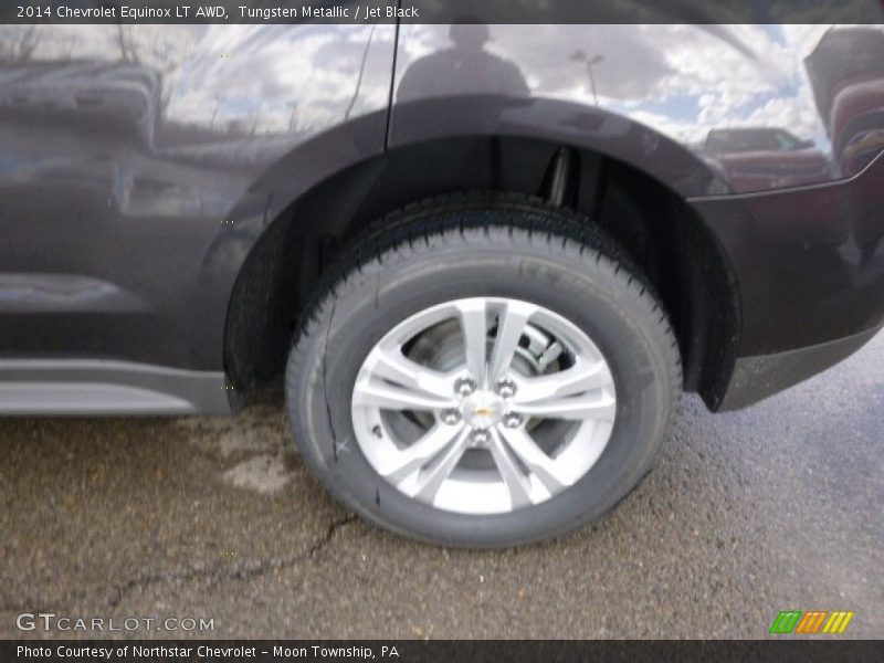 Tungsten Metallic / Jet Black 2014 Chevrolet Equinox LT AWD