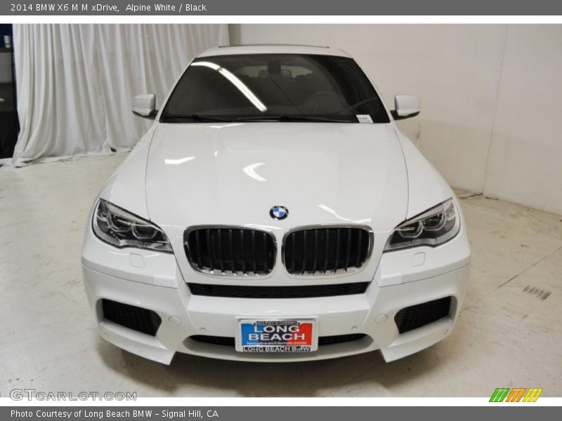 Alpine White / Black 2014 BMW X6 M M xDrive