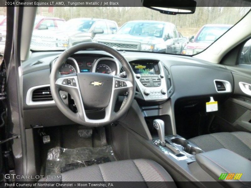 Tungsten Metallic / Jet Black 2014 Chevrolet Equinox LT AWD
