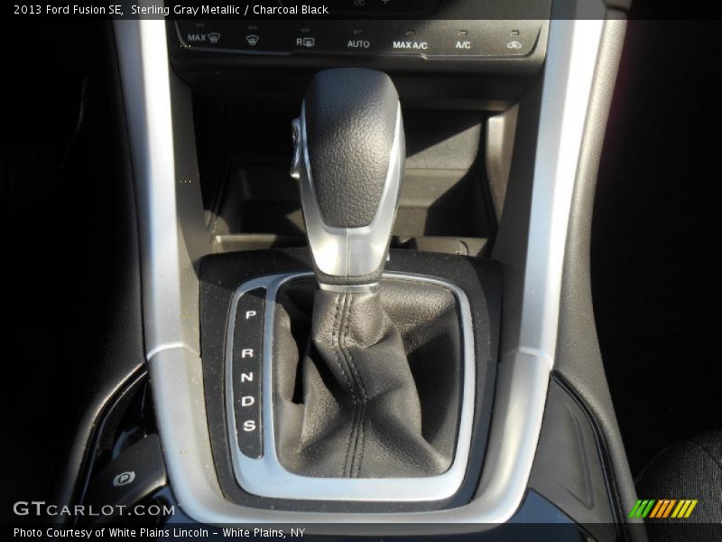 Sterling Gray Metallic / Charcoal Black 2013 Ford Fusion SE