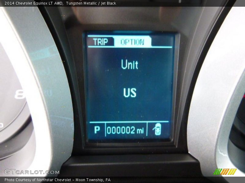 Tungsten Metallic / Jet Black 2014 Chevrolet Equinox LT AWD