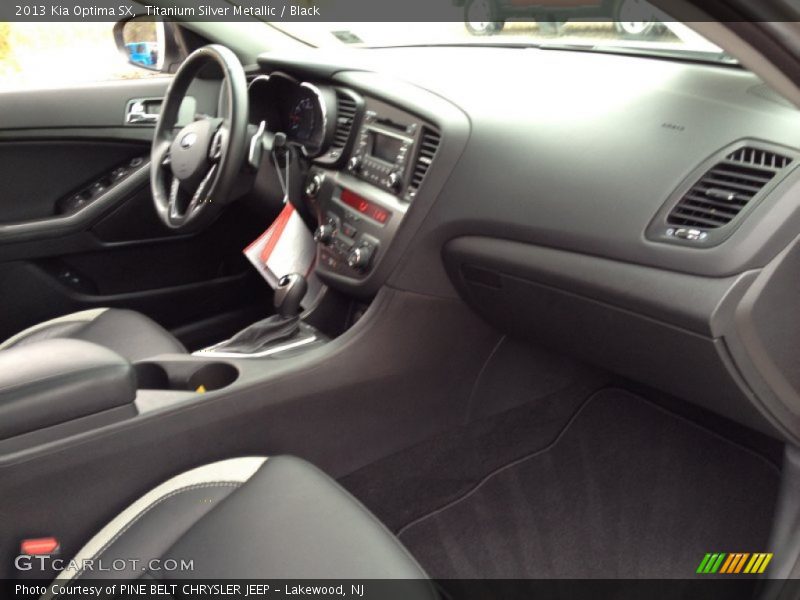 Titanium Silver Metallic / Black 2013 Kia Optima SX