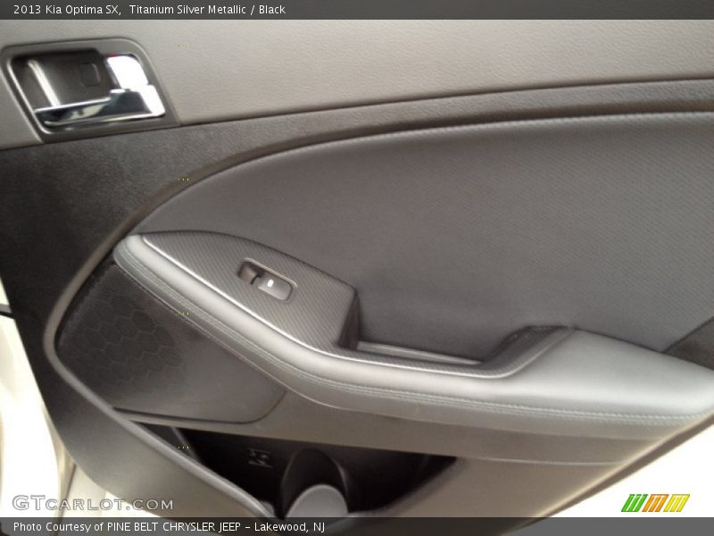 Titanium Silver Metallic / Black 2013 Kia Optima SX