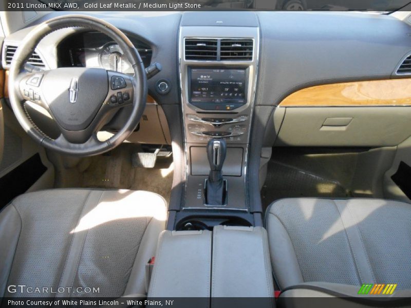 Gold Leaf Metallic / Medium Light Stone 2011 Lincoln MKX AWD