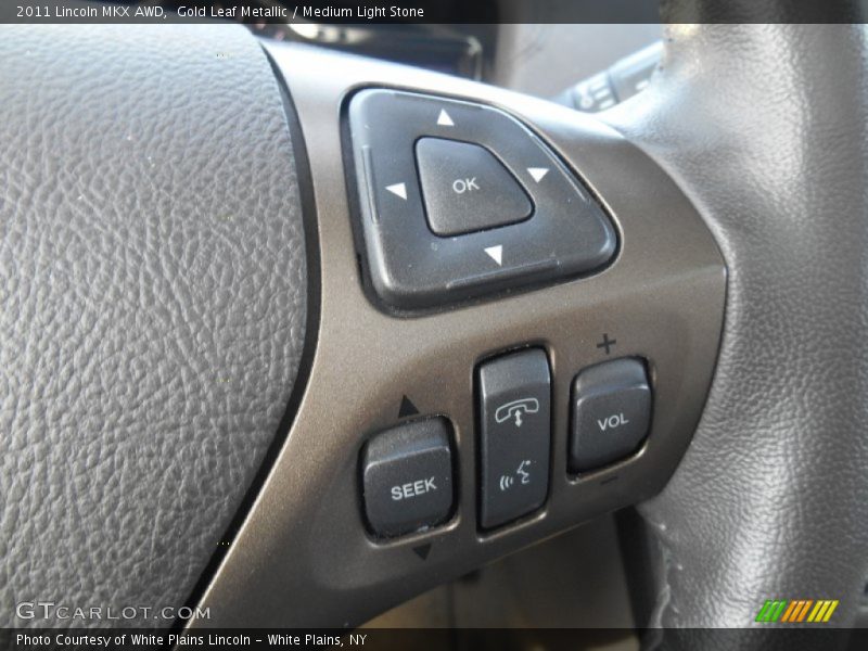 Gold Leaf Metallic / Medium Light Stone 2011 Lincoln MKX AWD