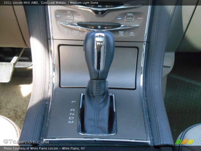 Gold Leaf Metallic / Medium Light Stone 2011 Lincoln MKX AWD