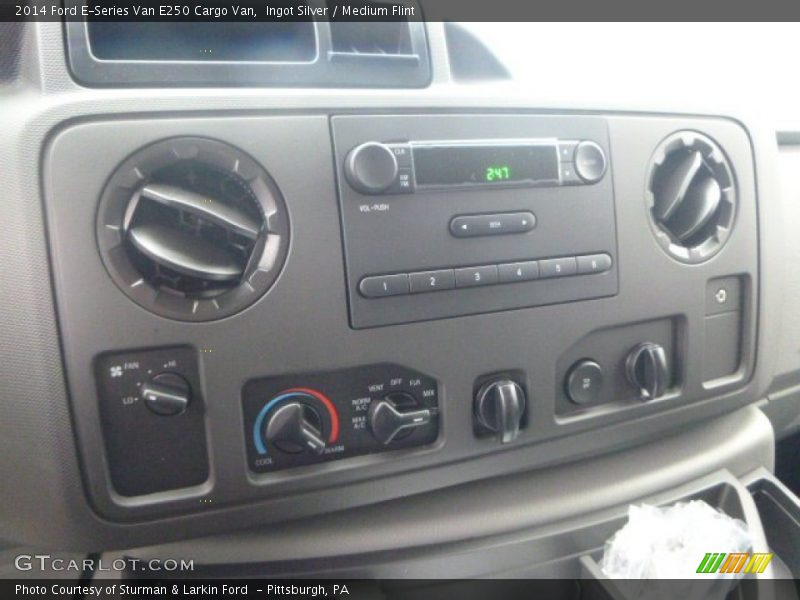 Controls of 2014 E-Series Van E250 Cargo Van