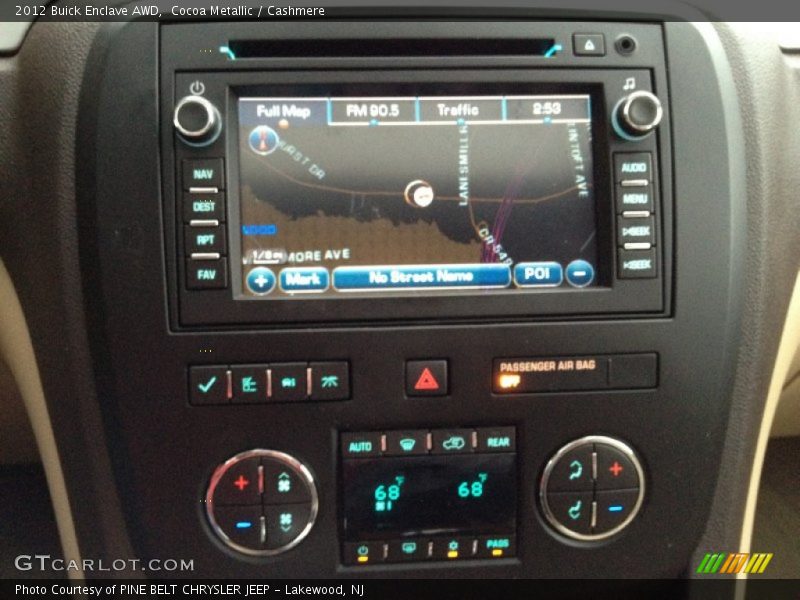Cocoa Metallic / Cashmere 2012 Buick Enclave AWD