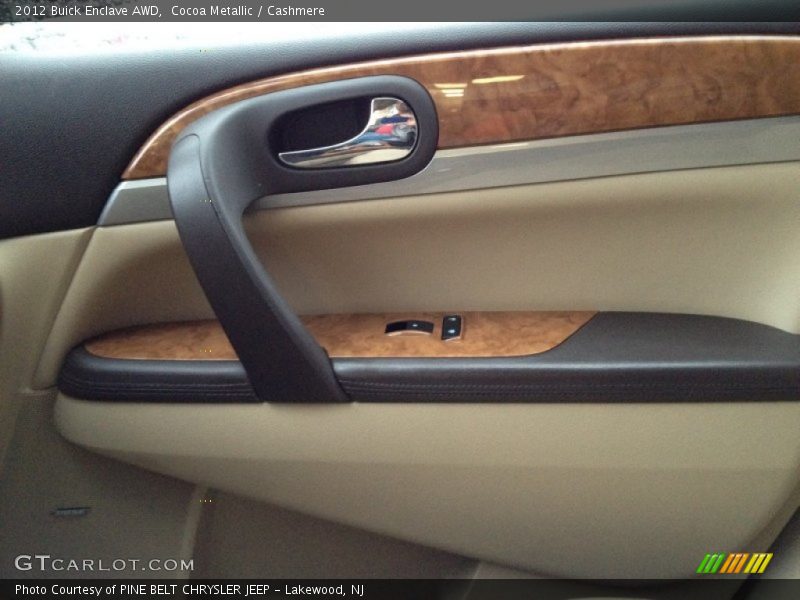 Cocoa Metallic / Cashmere 2012 Buick Enclave AWD