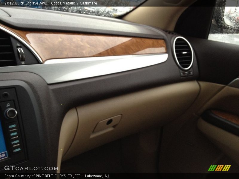 Cocoa Metallic / Cashmere 2012 Buick Enclave AWD