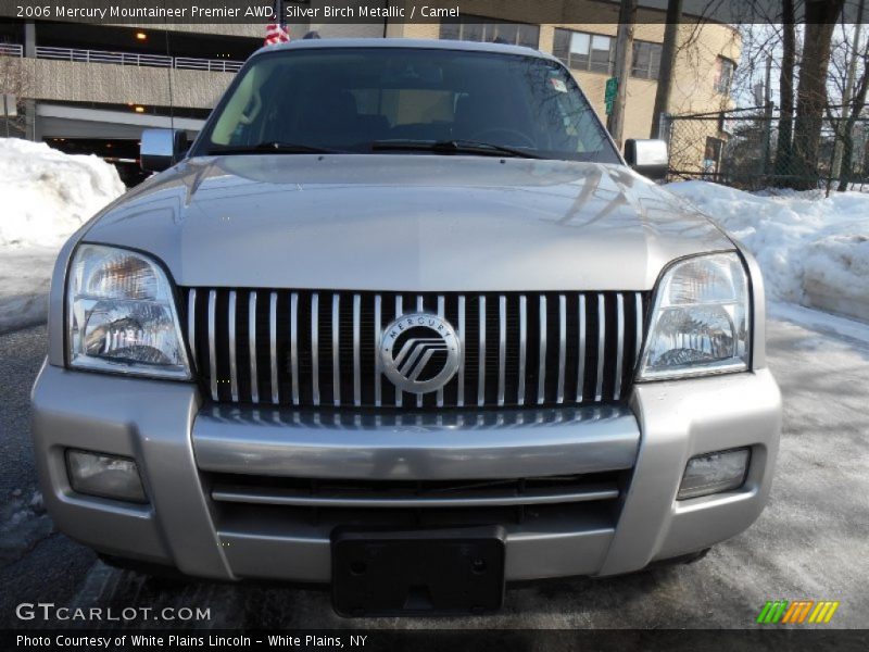 Silver Birch Metallic / Camel 2006 Mercury Mountaineer Premier AWD