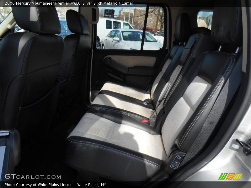 Silver Birch Metallic / Camel 2006 Mercury Mountaineer Premier AWD