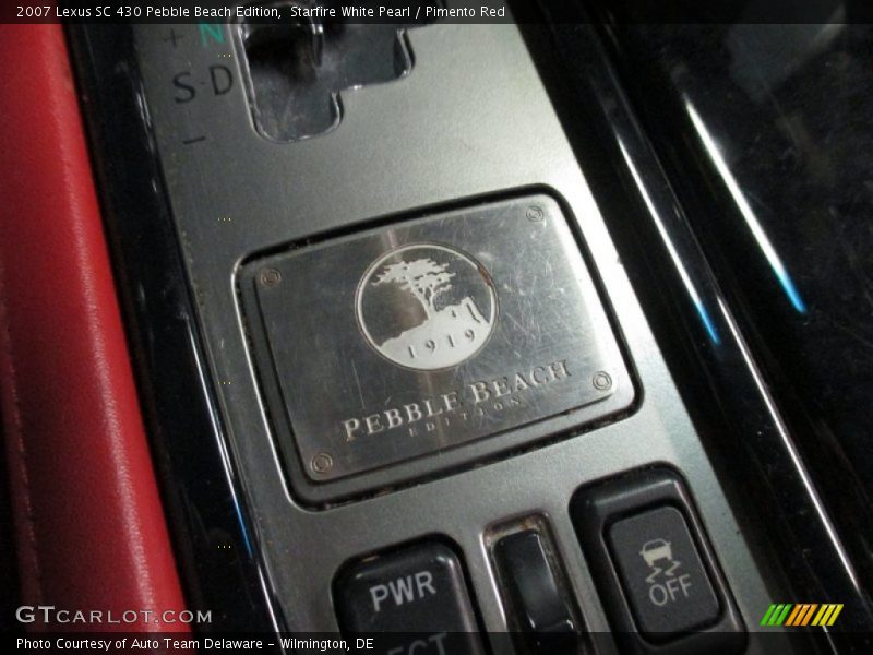  2007 SC 430 Pebble Beach Edition Logo