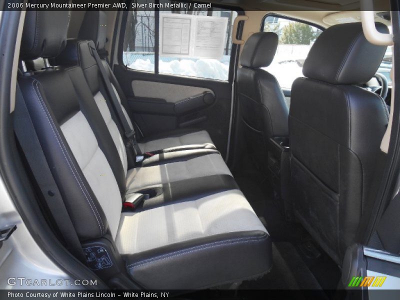 Silver Birch Metallic / Camel 2006 Mercury Mountaineer Premier AWD