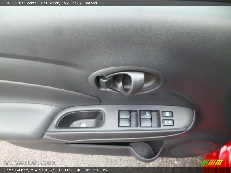 Red Brick / Charcoal 2012 Nissan Versa 1.6 SL Sedan