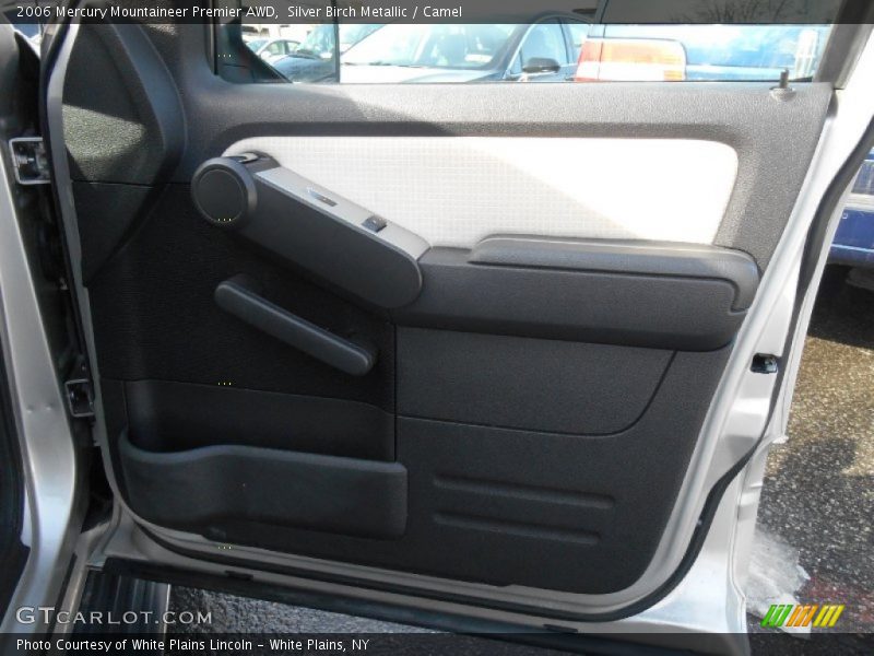 Silver Birch Metallic / Camel 2006 Mercury Mountaineer Premier AWD