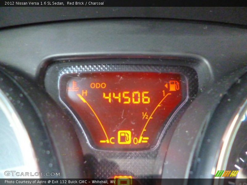 Red Brick / Charcoal 2012 Nissan Versa 1.6 SL Sedan