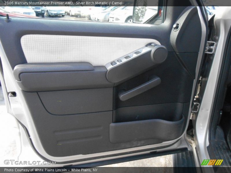 Silver Birch Metallic / Camel 2006 Mercury Mountaineer Premier AWD