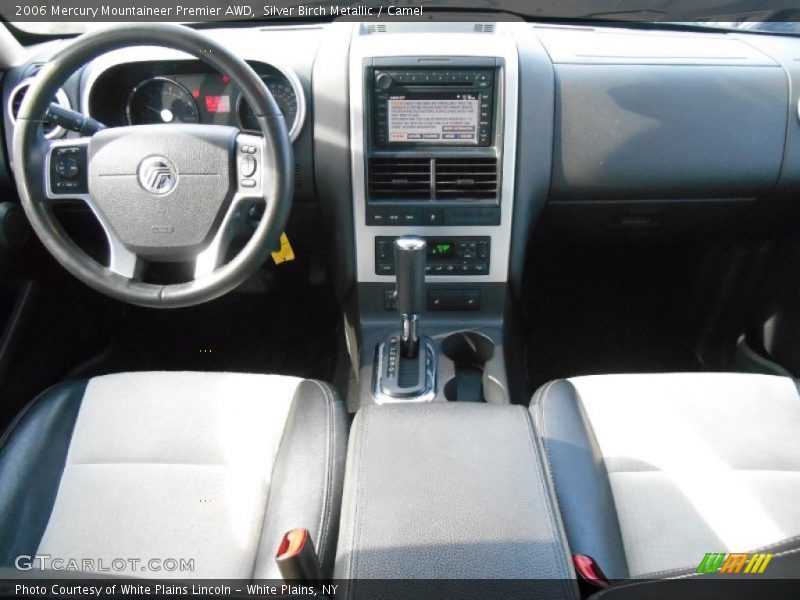Silver Birch Metallic / Camel 2006 Mercury Mountaineer Premier AWD