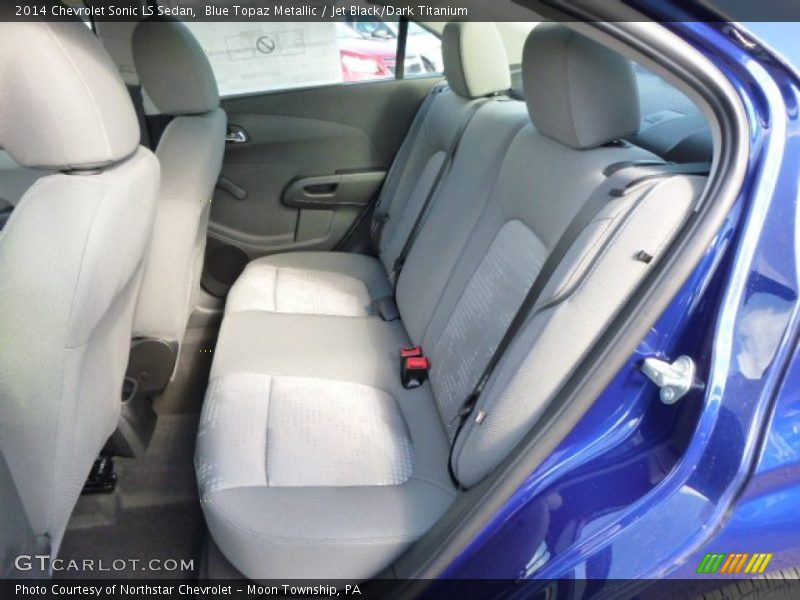 Blue Topaz Metallic / Jet Black/Dark Titanium 2014 Chevrolet Sonic LS Sedan