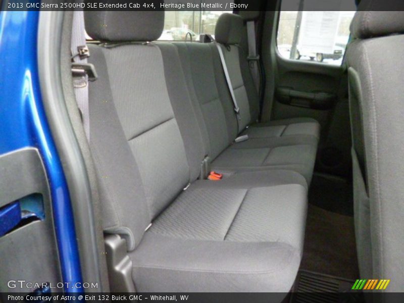 Heritage Blue Metallic / Ebony 2013 GMC Sierra 2500HD SLE Extended Cab 4x4