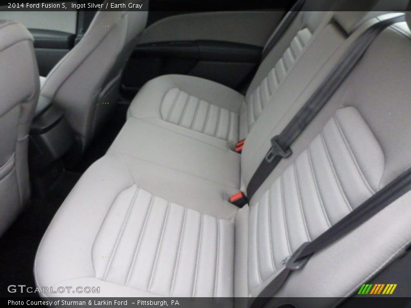 Ingot Silver / Earth Gray 2014 Ford Fusion S